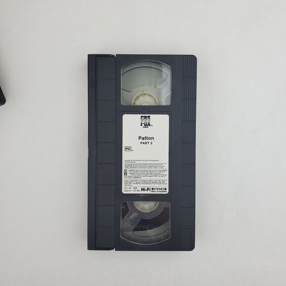 Patton - VHS Tape 1969 - 2-Tape Set - CBS Fox Video - Picture 5 of 8